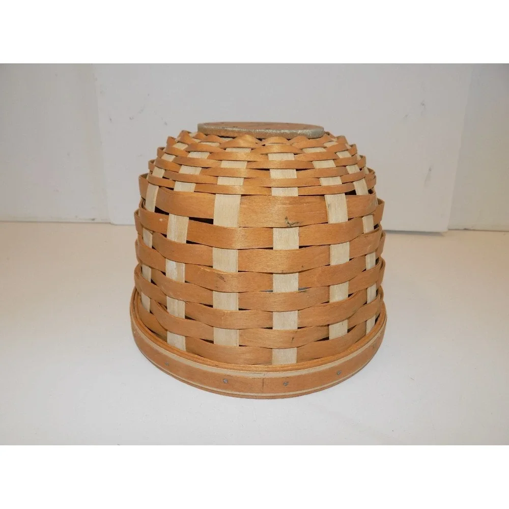 At Home Garden Flora Basket w/ Protector 2004 Hostess Longaberger ORIGINAL
